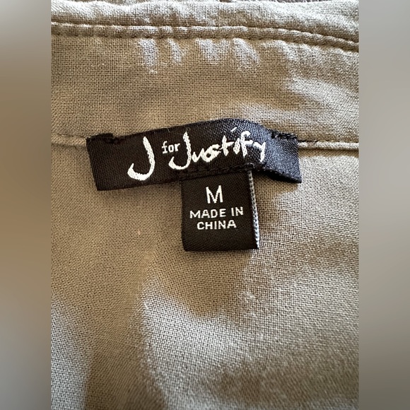 J For Justify Women’s 3/4 Sleeve Tunic Dress - Picture 3 of 6